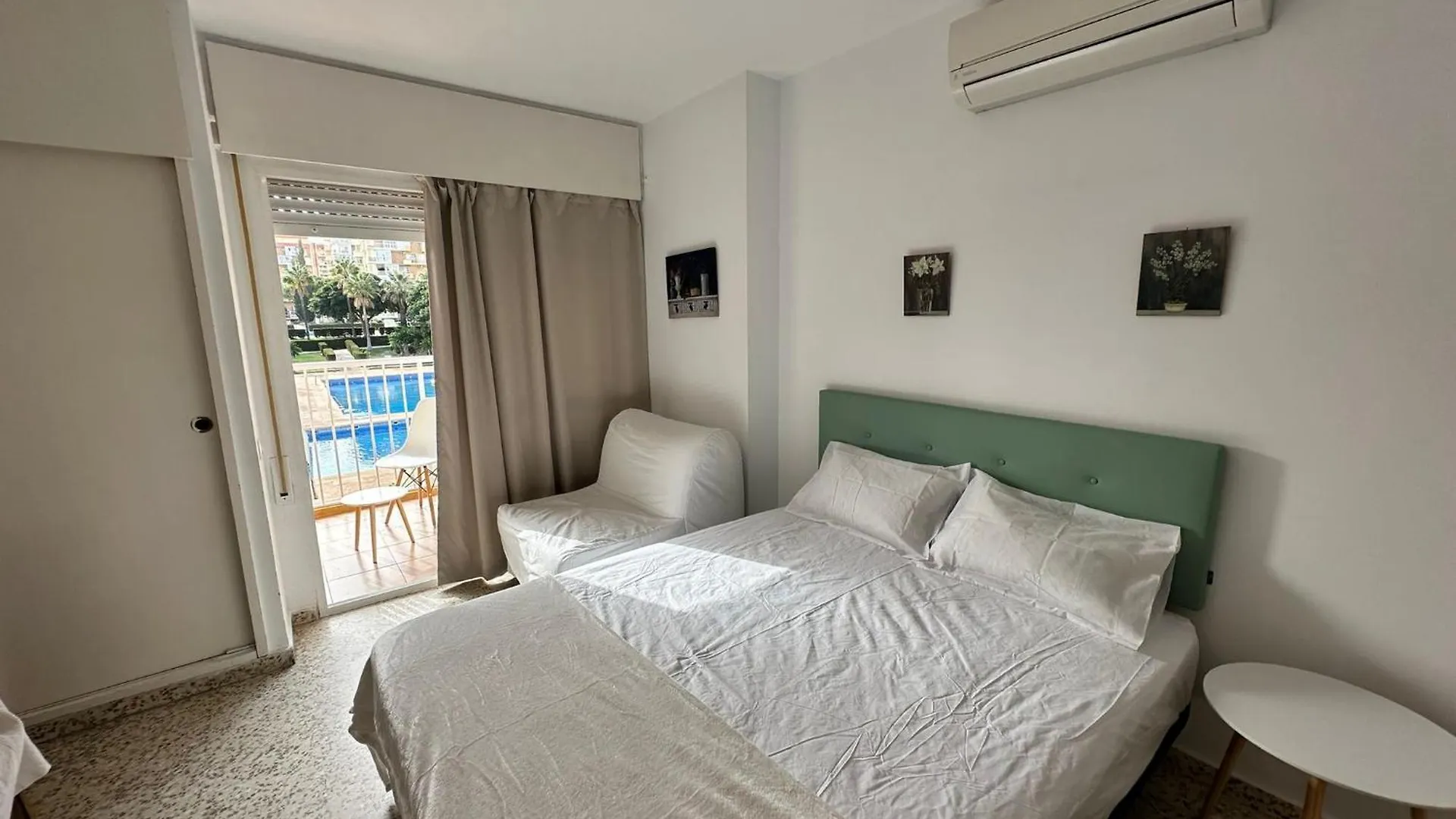 Acogedor Estudio Con Piscina Y Vistas Al Mar Benalmadena